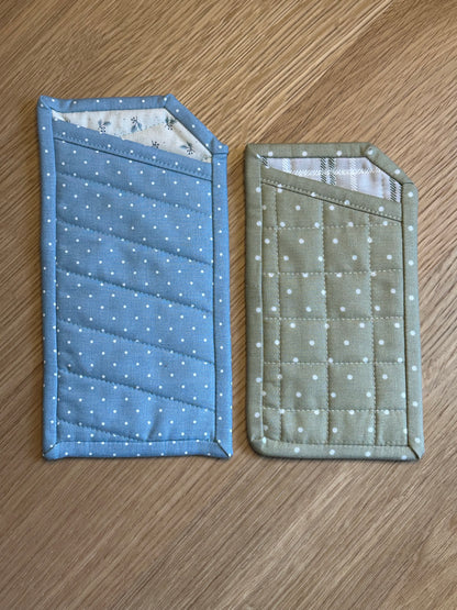 Quilted Glasses/Sunglasses Sleeve - 2 Sizes | Beginner Sewing Pattern PDF | Scrap Friendly
