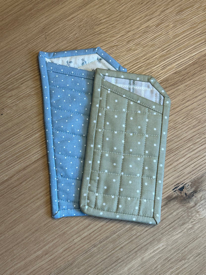 Quilted Glasses/Sunglasses Sleeve - 2 Sizes | Beginner Sewing Pattern PDF | Scrap Friendly